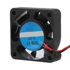 2 kpl 24V 4010 7000 RPM suuri tuuliekstruuderin jäähdytystuuletin hiljaa puhaltava 3D-tulostimen jäähdytystuuletin hinta ja tiedot | Tulostustarvikkeet | hobbyhall.fi