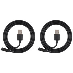 2 kpl ASUS Zen Watch 2 Charging Line Probe Interface Älykellon latauskaapeli musta hinta ja tiedot | Älykellot | hobbyhall.fi