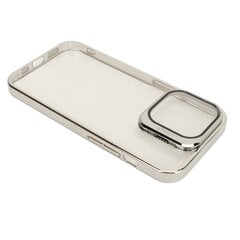 Magneettinen puhelinkotelo Ohut iskunkestävä puhelinkotelo, jossa kameran linssisuoja Kickstand High Transparency PC Hard Suojakuori hopea Iphone 14prolle hinta ja tiedot | Puhelimen kuoret ja kotelot | hobbyhall.fi