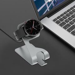 1 kpl Sopii Amazfit GTS2mini/GTR2 kellon metalliseen lataustelineeseen harmaa yksi koko hinta ja tiedot | Älykellot | hobbyhall.fi