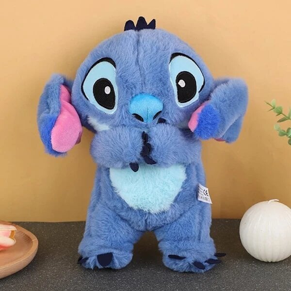 Rauhoittava Stitch-pehmo, ahdistusta lievittävä Stitch, rytminen hengitysliike nukkuville lapsille ja aikuisille hinta ja tiedot | Pehmolelut | hobbyhall.fi