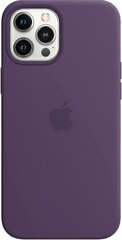 Silikonikotelo Iphone 12 Pro MaxAmethyst -puhelimelle hinta ja tiedot | Puhelimen kuoret ja kotelot | hobbyhall.fi