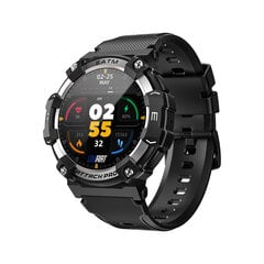 LOKMAT ATTACK 2 PRO Smart Watch 1,39 tuuman TFT LCD täysi kosketusnäyttö IP68 vedenpitävä Bluetooth-puhelun urheilun terveysseuranta hinta ja tiedot | Älykellot | hobbyhall.fi