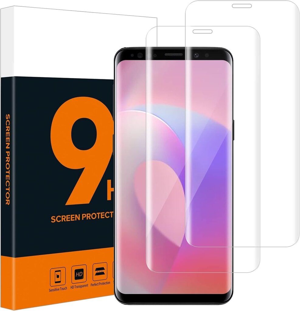 Carantee 2 kpl suojakalvoja Samsung Galaxy S9 Plus - 9H karkaistu lasi hinta ja tiedot | Näytönsuojakalvot ja -lasit | hobbyhall.fi