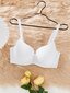 Plus Bow tekojalokivi Yksityiskohta Push Up Bra·White·90D hinta ja tiedot | Naisten aluspaidat | hobbyhall.fi