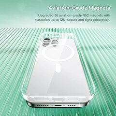 Magneettinen puhelinkotelo Langaton lataussuoja iPhone 15 14 13 12 11 Pro Max 15 13 12 Pro Max PC iPhone 14 Plus hinta ja tiedot | Puhelimen kuoret ja kotelot | hobbyhall.fi