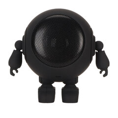 Kannettava Bluetooth-kaiutin Robot Shape Bluetooth 5.0 1000mAh Sisäänrakennettu Mic Mini Langaton Kaiutin Home Outdoor Party Black hinta ja tiedot | Stereojärjestelmät | hobbyhall.fi