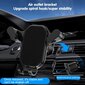 Universaalit auton matkapuhelintelineet 360 Rotation Air Vent GPS-kiinnitysteline hinta ja tiedot | Puhelintelineet | hobbyhall.fi