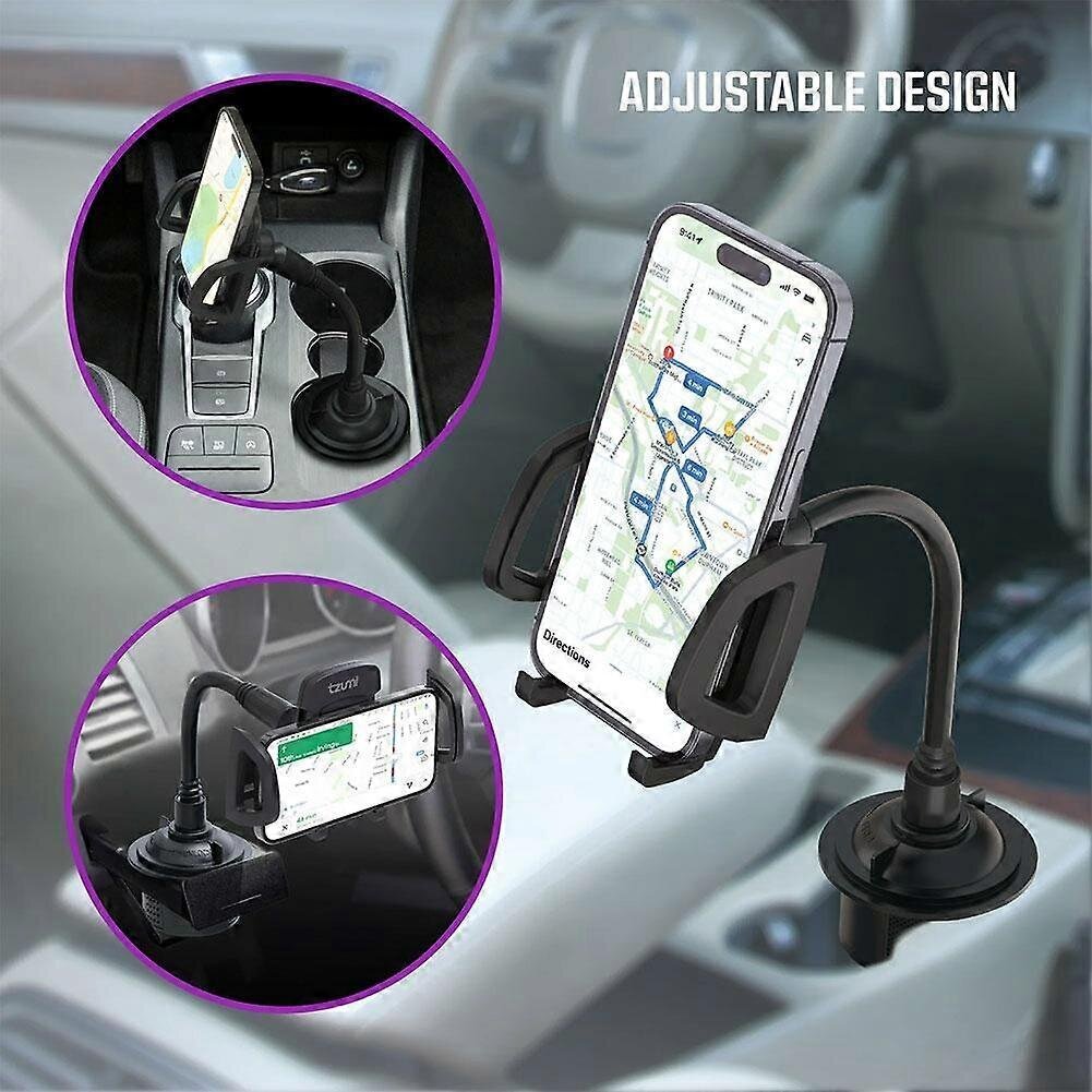 Flexview Auto Cup Holder Puhelinteline autokiinnitykseen, täysin säädettävä hinta ja tiedot | Puhelintelineet | hobbyhall.fi