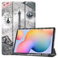 Sopii Samsung Tab S6 Lite 10,4 tuuman nahkakotelolle Tab S6 lite kotelolle SM-P610 suojakuorelle retro iron tower 2020 Samsung hinta ja tiedot | Puhelimen kuoret ja kotelot | hobbyhall.fi