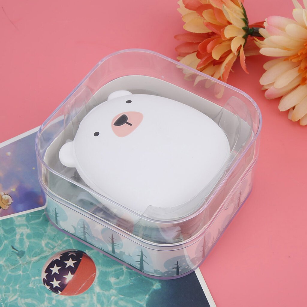 Kannettava söpö eläinmuotoinen USB-ladattava käsienlämmitin Mini Power Bank kotitoimistokäyttöön Ice Bear hinta ja tiedot | Lämmittimet | hobbyhall.fi