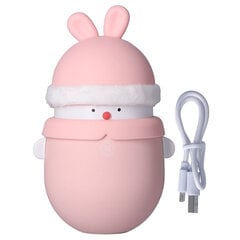 6000 mAh 2 in 1 uudelleenkäytettävä käsienlämmitin Power Bank Mini Cute 2 Gears Säädettävä kannettava ladattava HeaterRabbit hinta ja tiedot | Lämmittimet | hobbyhall.fi