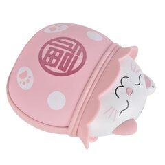 Sähköinen käsienlämmitin USB-ladattava kaksipuolinen kannettava Lucky Cat Mini Kätevä lämmitin WinterPinkille hinta ja tiedot | Lämmittimet | hobbyhall.fi