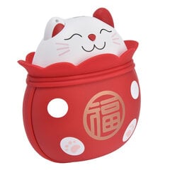 Sähköinen käsienlämmitin USB-ladattava kaksipuolinen kannettava Lucky Cat Mini Kätevä lämmitin WinterRedille hinta ja tiedot | Lämmittimet | hobbyhall.fi