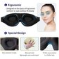 Private Label Sleep Mask, Silmänaamio Nukkumiseen 3D Muotoiltu kupin sidos, Säädettävä Unimaski päiväunille / nukkumiseen / lentokoneeseen hinta ja tiedot | Suuhygienia | hobbyhall.fi