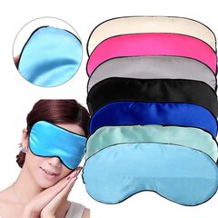 1kpl Uusi Pure Silk Sleep Eye Eye Mask pehmustettu varjosuoja Travel Relax Aid Blindfold hinta ja tiedot | Suuhygienia | hobbyhall.fi