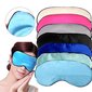 1kpl Uusi Pure Silk Sleep Eye Eye Mask pehmustettu varjosuoja Travel Relax Aid Blindfold hinta ja tiedot | Suuhygienia | hobbyhall.fi