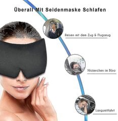 100 % Mulberry Silk Sleep Mask -silmämaski säädettävällä päänauhalla miehille hinta ja tiedot | Suuhygienia | hobbyhall.fi