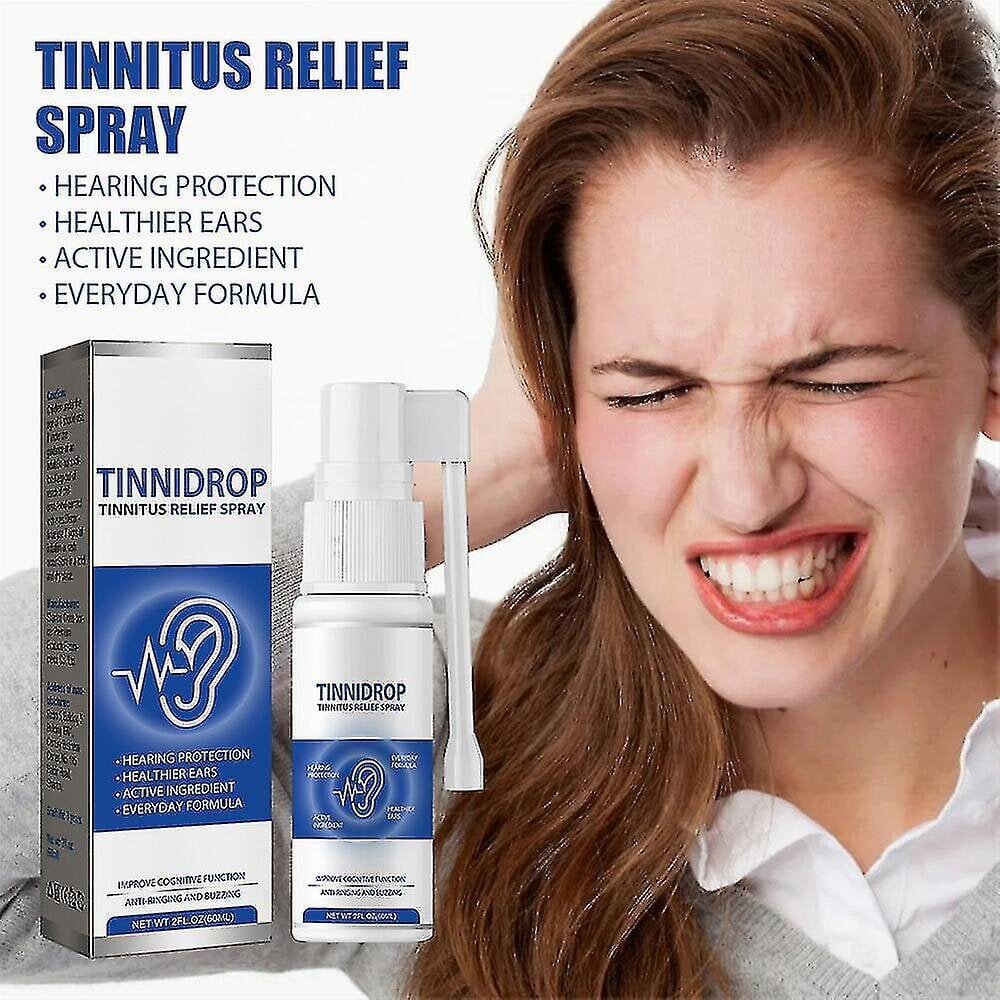 Tinnitrop Tinnitus Relief Spray Anti Tinnitus Blockage Cochlear Spray hinta ja tiedot | Apuvälineet | hobbyhall.fi