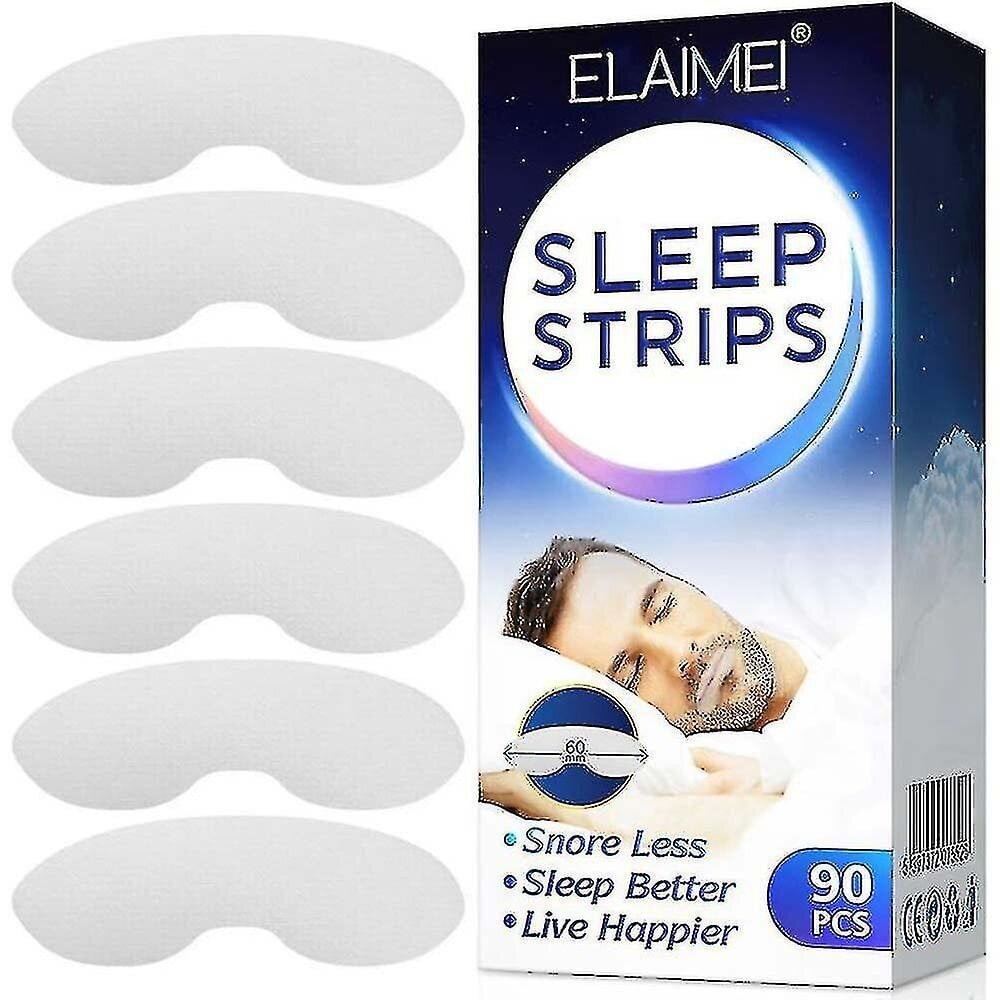 90 Pack uniliuskoja uniliuskoja Sleeping Mouth Teippi Kuorsauksen esto Suljetussa suussa hinta ja tiedot | Apuvälineet | hobbyhall.fi