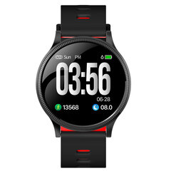 MK08 Smart Sport Watch sykemittari verenpaineen unimittari Rannekoru punainen hihna hinta ja tiedot | Älykellot | hobbyhall.fi