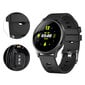 MK08 Smart Sport Watch Sykemittari Verenpaineen unimittari Rannekoru Musta hihna hinta ja tiedot | Älykellot | hobbyhall.fi