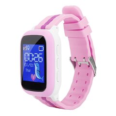 Vedenpitävä Kids Children Monitor Smart Safe Phone Watch GPs LBs GPRs SOS (vaaleanpunainen) hinta ja tiedot | Älykellot | hobbyhall.fi