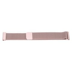 Yleinen kellon ranneke 18 mm ruostumattomasta teräksestä magneettinen absorptiosilmukka metalliverkko pikakiinnitys kellon rannekkeen vaihtohihna Asus Zenwatch 2 Rose Goldille hinta ja tiedot | Älykellot | hobbyhall.fi