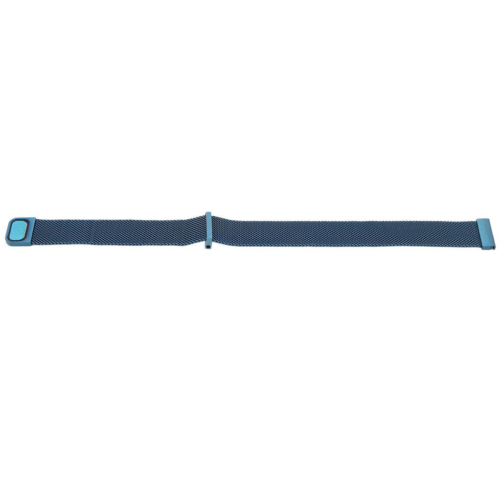 Yleinen kellon ranneke 18mm ruostumattomasta teräksestä magneettinen absorptiolenkki metalliverkko pikakiinnitys kellon rannekkeen vaihtohihna Asus Zenwatch 2 Blue hinta ja tiedot | Älykellot | hobbyhall.fi