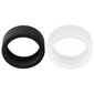 2 kpl Smart Ring silikonikuori Ohut Kevyt Ihoystävällinen Smart Ring Protector Silikoni Elastinen Kotelo Mustavalkoinen M koko 11 12 13 hinta ja tiedot | Älykellot | hobbyhall.fi