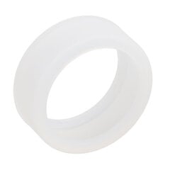 Silikonirenkaan suojus Monikäyttöinen Pehmeä Joustava Naarmuuntumissuoja Smart Ring Protector Elastinen Kotelo M koko 11 12 13 Valkoinen hinta ja tiedot | Älykellot | hobbyhall.fi