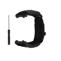 Koskee Huami Amazfit T-Rex 2 Multifunctional Outdoor Survival Tactical Tarranauhalla säädettävää mustaa hihnaa hinta ja tiedot | Älykellot | hobbyhall.fi