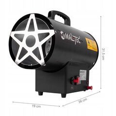 Maltec GAS-2500Mt 25kW kaasulämmitin hinta ja tiedot | Lämmittimet | hobbyhall.fi