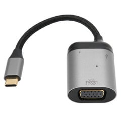 JORINDO JD0782 Type C - VGA-sovitin 1080P 60Hz PD uros-naaras muunnin kannettavalle tietokoneelle hinta ja tiedot | Stereojärjestelmät | hobbyhall.fi