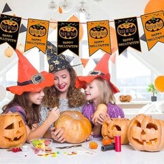 Halloween-seppeleen koristelu hopealankaan pyöreän seppeleen roikkuvan oven seinäkoriste Halloween-joulujuhliin hinta ja tiedot | Joulukuuset ja kranssit | hobbyhall.fi