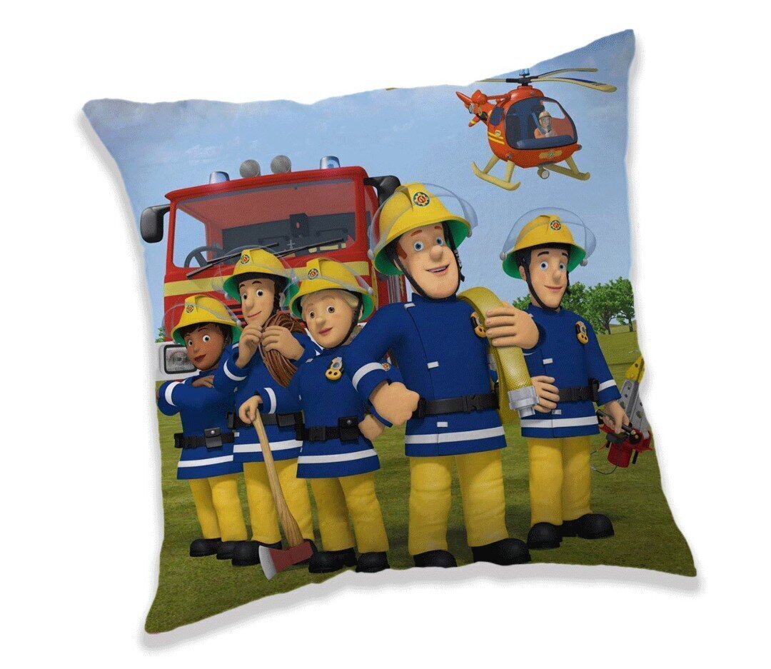 Fireman Sam 036 -koristetyyny 40 x 40 cm hinta ja tiedot | Koristetyynyt ja tyynynpäälliset | hobbyhall.fi