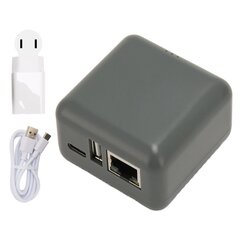 Verkko USB 2.0 -tulostinpalvelin RJ45 verkkoportti usean käyttäjän jakaminen LAN-tulostuspalvelinsovitin Windowsille Android 100-240V US Plug hinta ja tiedot | Tulostustarvikkeet | hobbyhall.fi