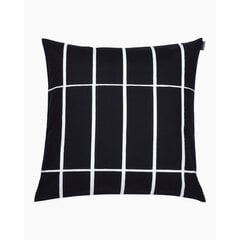 Marimekko Tiiliskivi -tyynynpäällinen, musta-valkoinen, 50 x 50 cm hinta ja tiedot | Koristetyynyt ja tyynynpäälliset | hobbyhall.fi