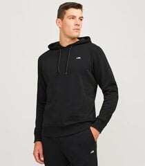 Miesten Jack & Jones collegepaita 12263852*02, musta 5715610074321 hinta ja tiedot | Miesten kauluspaidat | hobbyhall.fi