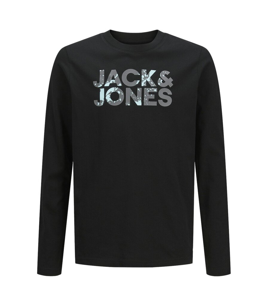 Jack & Jones Boys -paita 12275802*01, musta 5715677295684 hinta ja tiedot | Naisten T-paidat | hobbyhall.fi