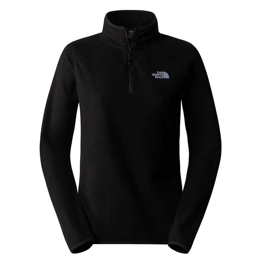 W 100 glacier 1/4 zip the north face nf0a855m4h0 moterims juoda naiset musta NF0A855M4H0 hinta ja tiedot | Naisten hupparit, collegepaidat ja villapaidat | hobbyhall.fi