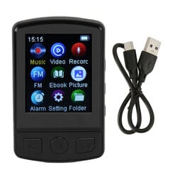 Clip MP3-soitin MP4-soitin Bluetooth 5.2 1,77 tuuman värinäyttö Kannettava puettava musiikkisoitin FM-tallenteella sähkökirja 64G muistikortilla hinta ja tiedot | MP3-soittimet, MP4-soittimet | hobbyhall.fi