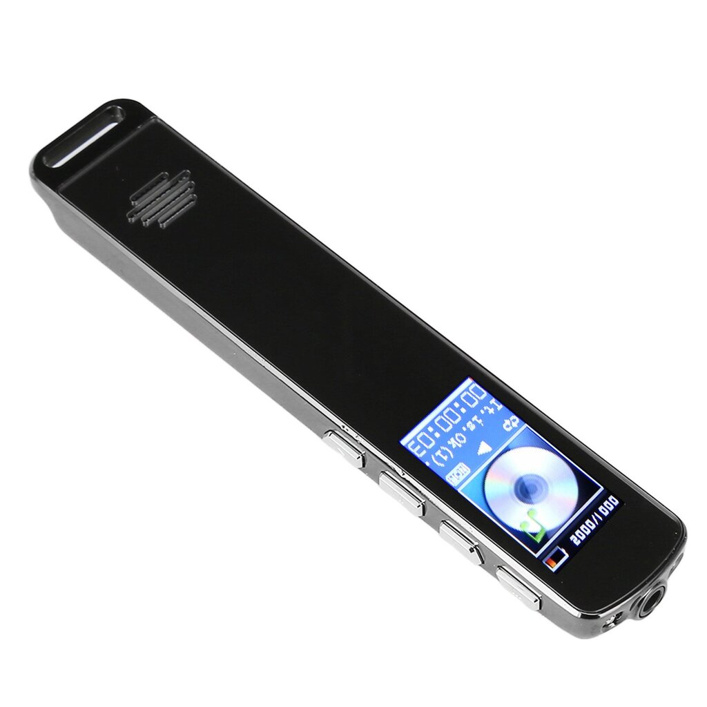 Äänitallennin Älykäs HD-kohinanvaimennus Äänestä tekstiksi MP3-soitin Sähköinen kirja Miniäänitallennin 32GB hinta ja tiedot | MP3-soittimet, MP4-soittimet | hobbyhall.fi