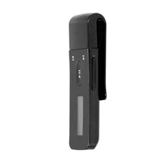 Clip MP3-soitin Kannettava USB 8GB Ääninauhuri Digitaalinen musiikkisoitin Tuki FM RadioBlack hinta ja tiedot | MP3-soittimet, MP4-soittimet | hobbyhall.fi