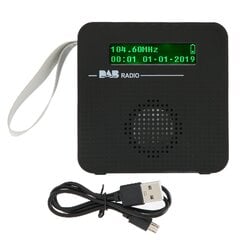 Digitaalinen radio Kannettava Bluetooth FM-radio DAB/DAB:lla kävelyyn ulkona hinta ja tiedot | MP3-soittimet, MP4-soittimet | hobbyhall.fi