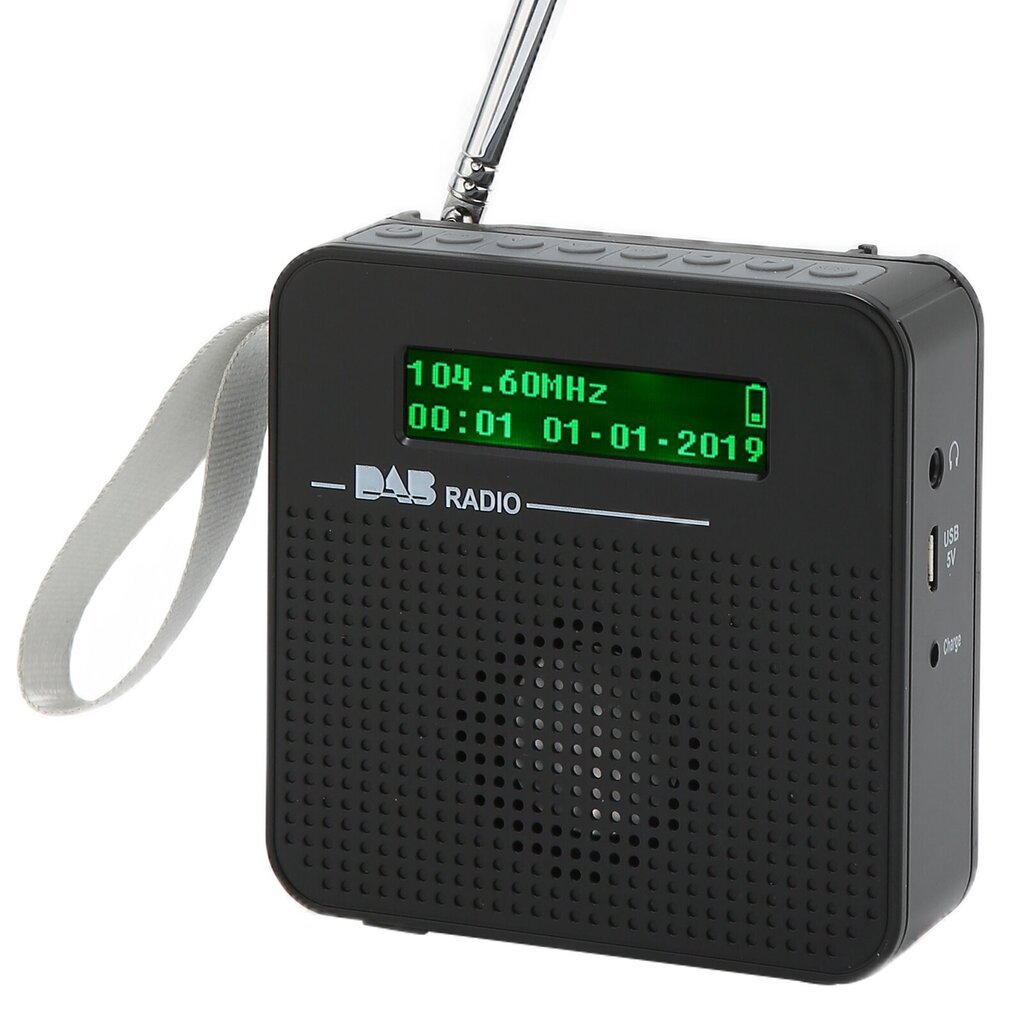 Digitaalinen radio Kannettava Bluetooth FM-radio DAB/DAB:lla kävelyyn ulkona hinta ja tiedot | MP3-soittimet, MP4-soittimet | hobbyhall.fi