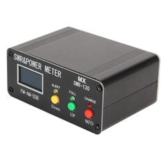 SWR-tehomittari 1,8MHz-50MHz Taajuus 0,5W-120W Mittausalue Seisovan aallon suhdemittari värinäytöllä hinta ja tiedot | Kelloradiot ja herätyskellot | hobbyhall.fi