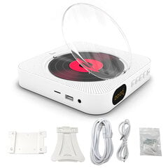 KC-909 CD-soitin Huipputarkka langaton kaukosäädin CD-soitin Bluetooth/USB/FM-monitoimisoitin tukee CD/CDR/CD-RW/MP3-CD hinta ja tiedot | Blu-ray- ja DVD-soittimet | hobbyhall.fi