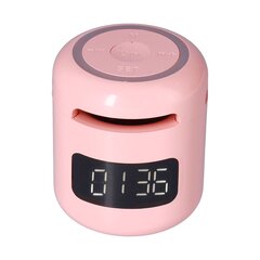 JM01 BT Kellokaiutin Monitoiminen Säädettävä Kannettava BT Kellokaiutin Radio LED-näytöllä Pink hinta ja tiedot | Stereojärjestelmät | hobbyhall.fi