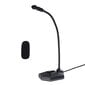 TAIDU TSP201 Tietokonemikrofoni USB Omnidirectional Condenser Desktop Pelimikrofoni PC LaptopBlack hinta ja tiedot | Stereojärjestelmät | hobbyhall.fi